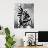 Little Horse, Oglala Sioux, jaren 1890 Poster (Thuiskantoor)