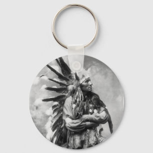 Little Horse, Oglala Sioux, jaren 1890 Sleutelhanger