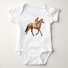 Little Horse Racer Baby One Piece Romper