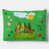 Little horses design for kids etui (Achterkant)