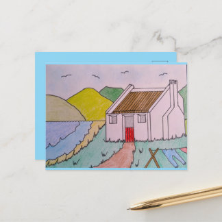 Little House bij het Zee Briefkaart