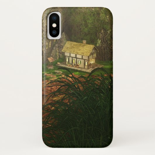 Little House in the Big Bossen iPhone Case (Achterkant)