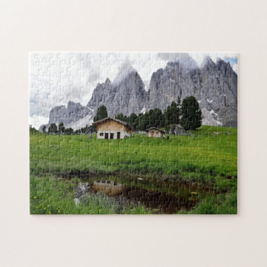 Little House of Italy Dolomites - Jigzaag Puzzle Legpuzzel (Horizontaal)