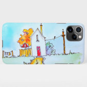 Little House With Washing iPhone Hoesje (Achterkant horizontaal)