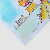 Little House With Washing Tissuepapier (Detail)