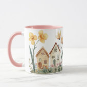 Little Houses Vintage Floral Cottage Mok (Links)