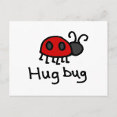 Little Hug Bug Briefkaart (Voorkant)