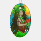 Little Hula Ornament (Links)