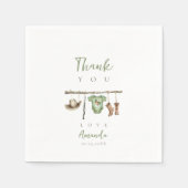 Little Hunter-Baby shower Servet (Voorkant)