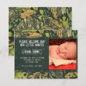 Little Hunter | Geboorteaankondigingen Aankondiging (Voorkant / Achterkant)