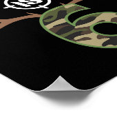 Little Hunter is 6 Verjaardagsjongens 6e Verjaarda Poster (Hoek)