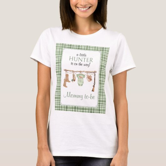 Little Hunter Moederschap T-shirt (Voorkant)