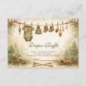 Little Hunter Woodland Diapper Raffle Informatiekaartje (Voorkant)
