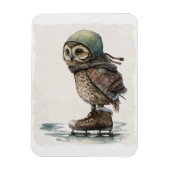 Little Ice Skater Magnet Magneet (Verticaal)