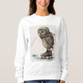 Little Ice Skater Sweatshirt (Voorkant)