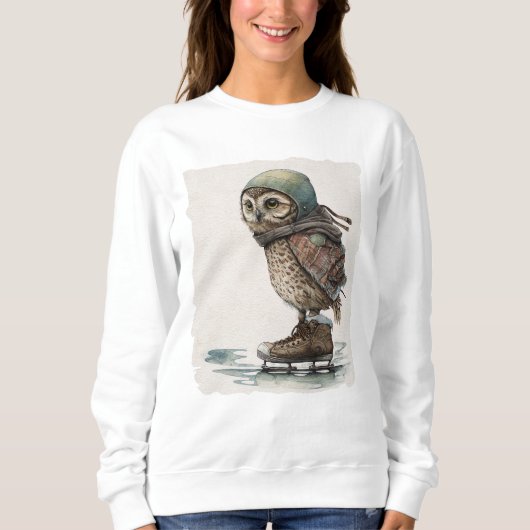 Little Ice Skater Sweatshirt (Voorkant)