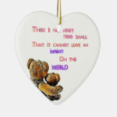 Little Imprints Heart Ornament (Rechts)