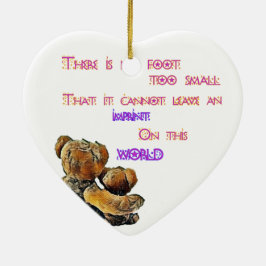Little Imprints Heart Ornament