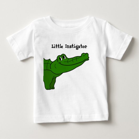 Little Instigator Baby T-Shirt (Voorkant)
