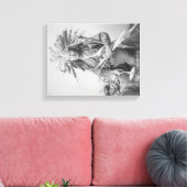 "Little" - Instigator van de Indische Revolt op Canvas Afdruk (Insitu (Woonkamer))