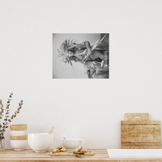 "Little" - Instigator van de Indische Revolt op Poster (Keuken)