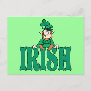 Little Irish Leprechaun Briefkaart