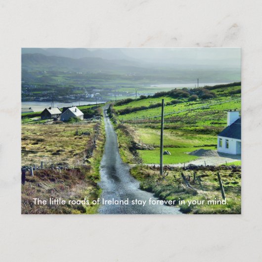 Little Irish Road Briefkaart (Voorkant)