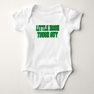 Little Irish Tough Guy Romper