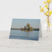 Little Island in the Mississippi River Kaart (Gele Bloem)