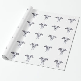 LITTLE ITALIAANS GREYHOUND g869 Cadeaupapier