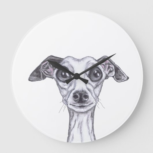 LITTLE ITALIAANS GREYHOUND g869 Grote Klok (Voorkant)