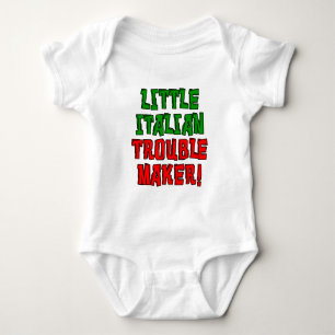 Little Italian Trouble Maker Romper