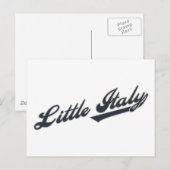 Little Italy Briefkaart (Voorkant / Achterkant)