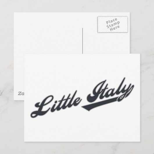 Little Italy Briefkaart (Voorkant / Achterkant)