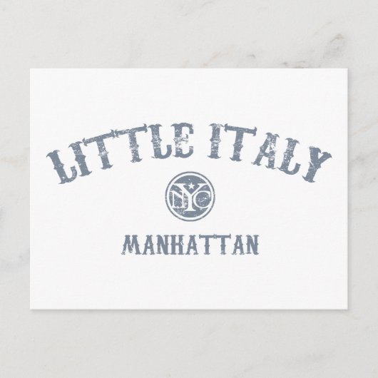 Little Italy Briefkaart (Voorkant)