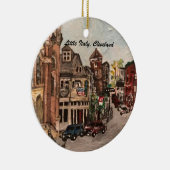 Little Italy, Cleveland, Painting on Ornament (Rechts)
