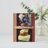 Little Italy Invitation Uitnodiging Briefkaart (Staand voorkant)