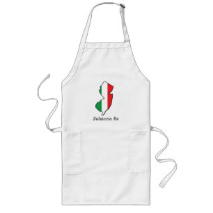 Little Italy Mannen BBQ Apron Lang Schort