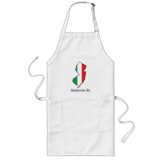 Little Italy Mannen BBQ Apron Lang Schort
