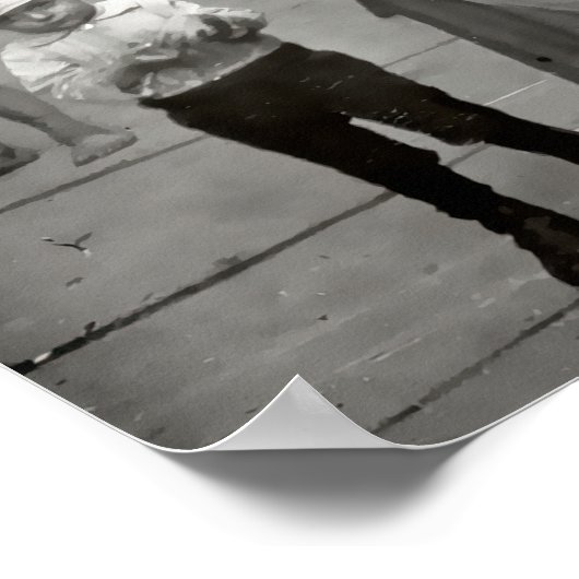 Little Italy - Mulberry Street - New York 1900 Poster (Hoek)