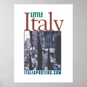 Little Italy New York Poster