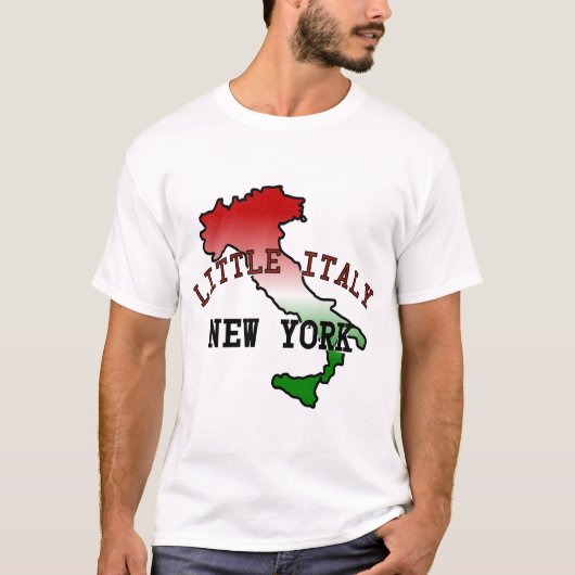 Little Italy New York T-shirt (Voorkant)