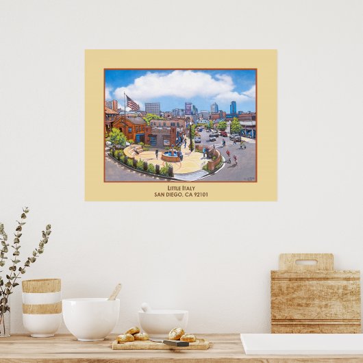 Little Italy Poster (Keuken)