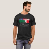 Little Italy van Denver Classic Logo BLACK T-shirt (Voorkant volledig)