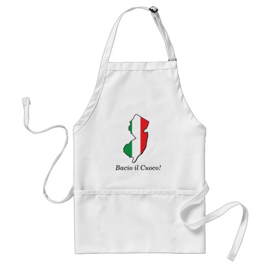 Little Italy Women's Apron Standaard Schort (Voorkant)