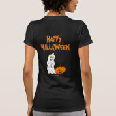 Little Jack & Boo HAPPY HALLOWEEN Mannen-Shirt T-shirt (Achterkant)