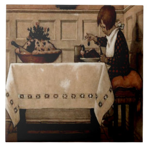 Little Jack Horner Jessie Willcox Smith Tegeltje