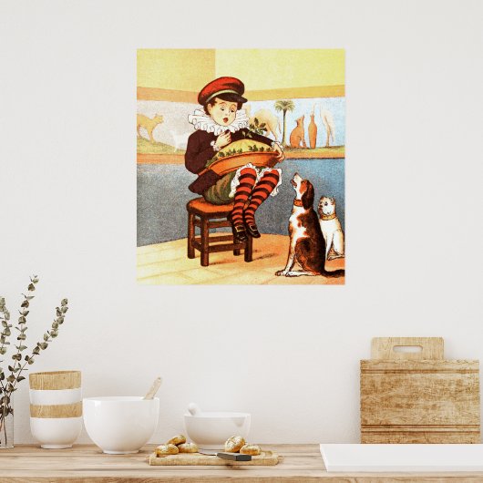 Little Jack Horner Poster (Keuken)