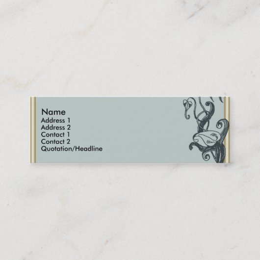 Little Jack Mini Visitekaartje (Voorkant)