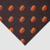 Little Jack O' Lantern 10lb Tissue Paper, White Tissuepapier (Detail)
